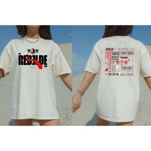 Rebelde Reunion Tour 2023 2 Sided Latin Pop Concert Fan T-Shirt